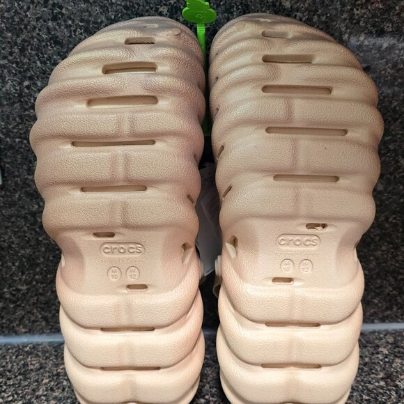 Crocs Echo Clogs Ombre Latte 209909-2Q9 Mens Size 10 - Picture 10 of 11